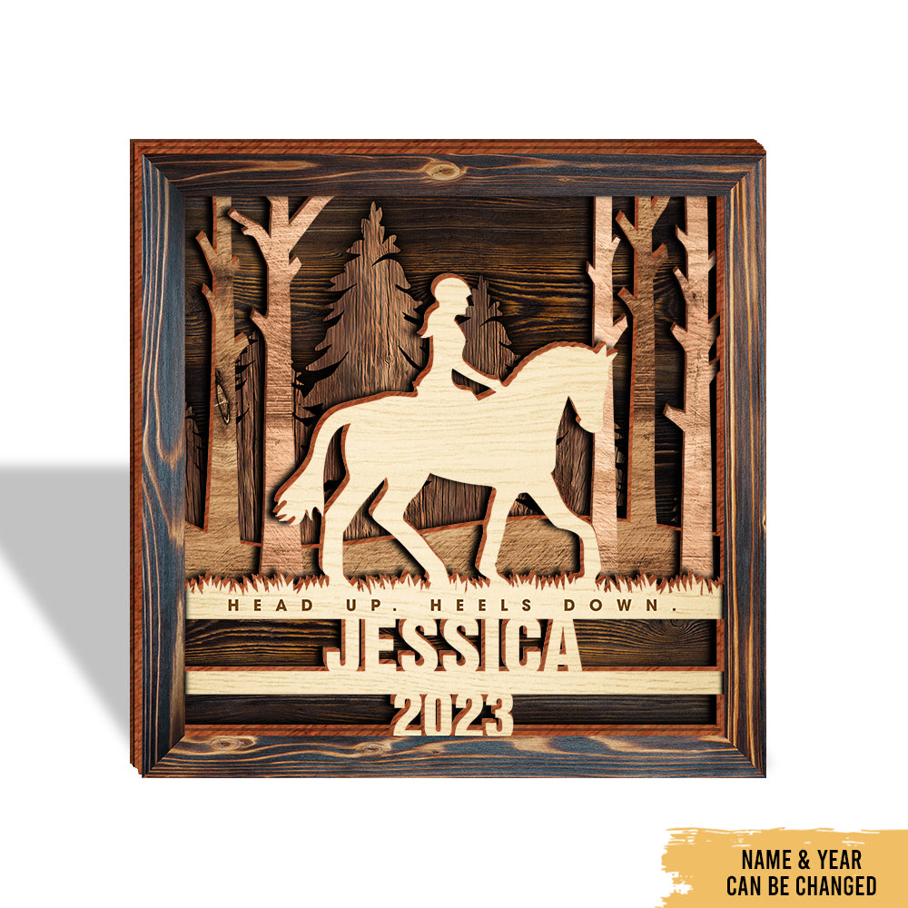 Wooden Crafts Horse Decoration – Horse Lover Gift Shop