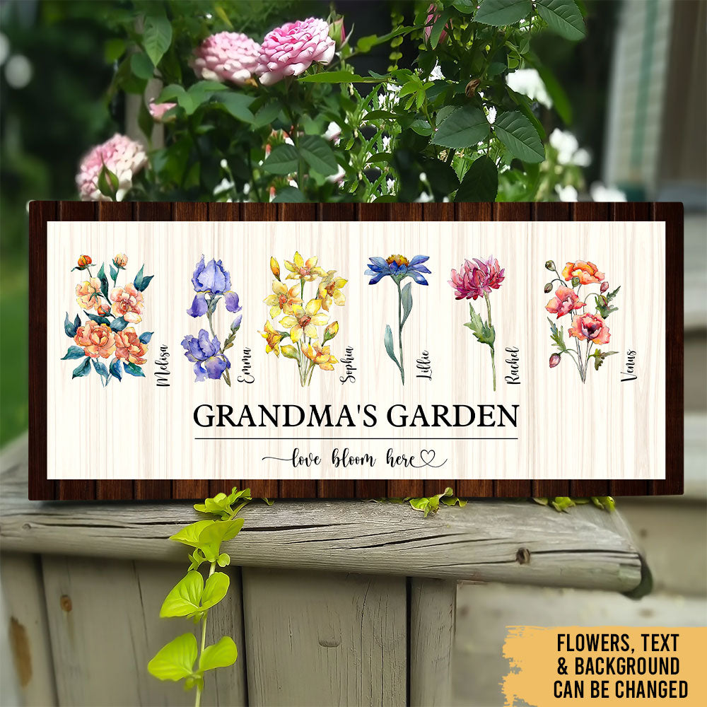 Gifts For Mom Wife Floral Gardening Loving Florwers - Garden Farmhouse –  Heralus
