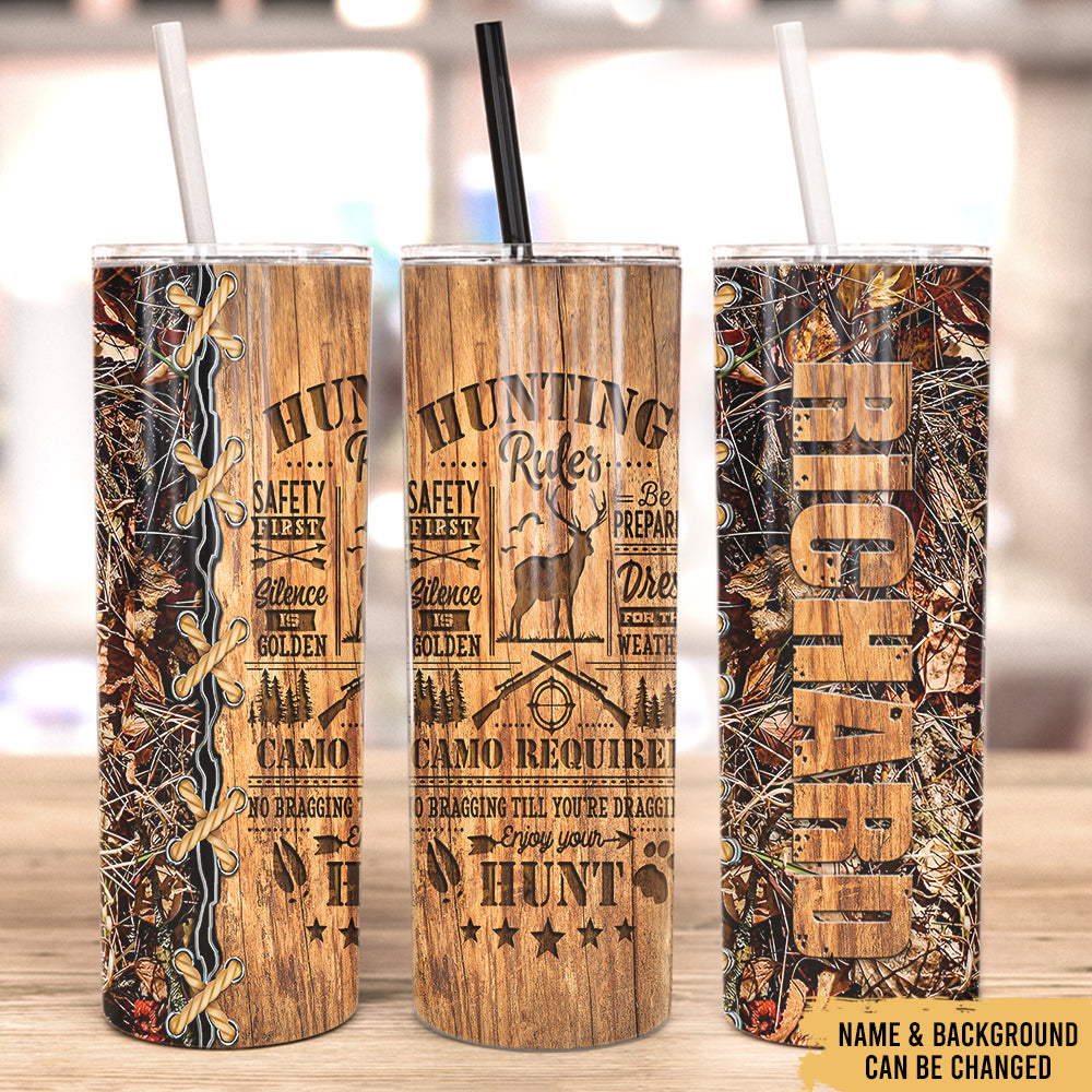 Custom Hunter Camo Tumbler With Photo, Personalized Gifts For Hunters, Best  Hunting Gifts - Best Personalized Gifts For Everyone