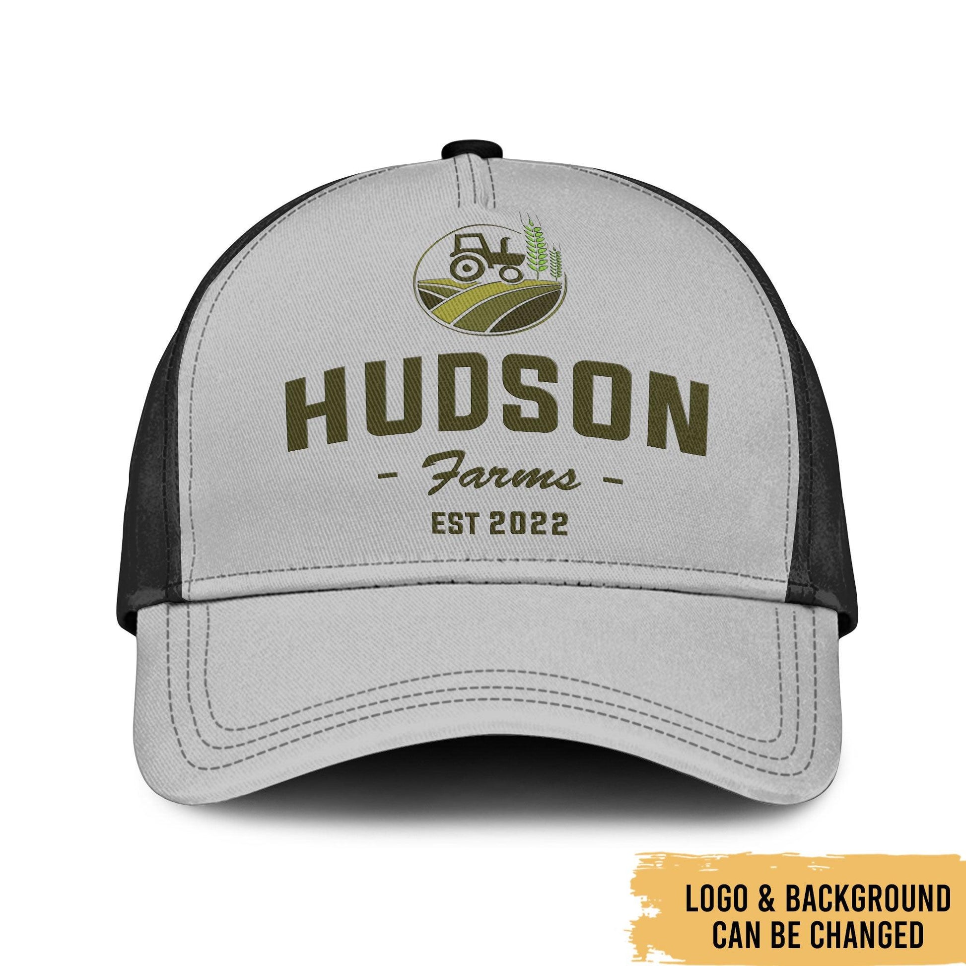 Farm Logo - Country Farm Life - Personalized Classic Cap - Heralus